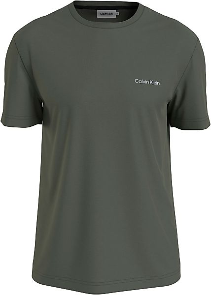 Calvin Klein T-Shirt MICRO LOGO INTERLOCK T-SHIRT mit Markenlabel günstig online kaufen