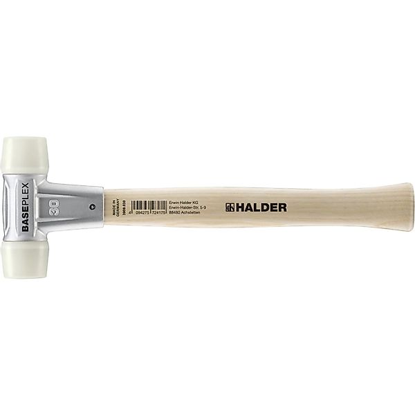Halder Baseplex Schonhammer Ø 30 mm Nylon mit Zindruckgussgehäuse günstig online kaufen