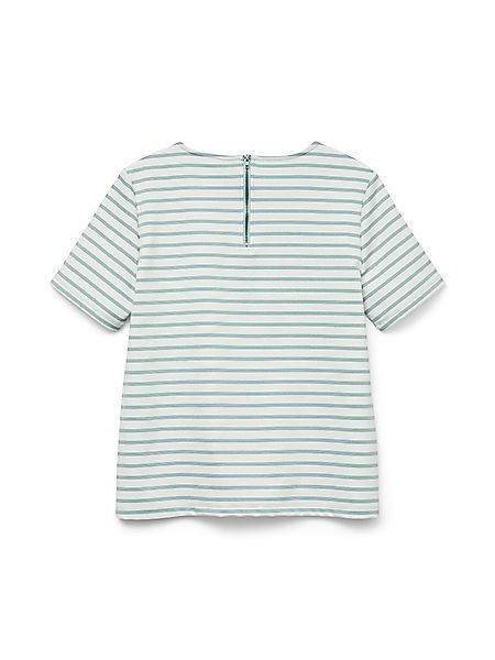 Vero Moda Rundhalsshirt VMABBY SS ZIP günstig online kaufen
