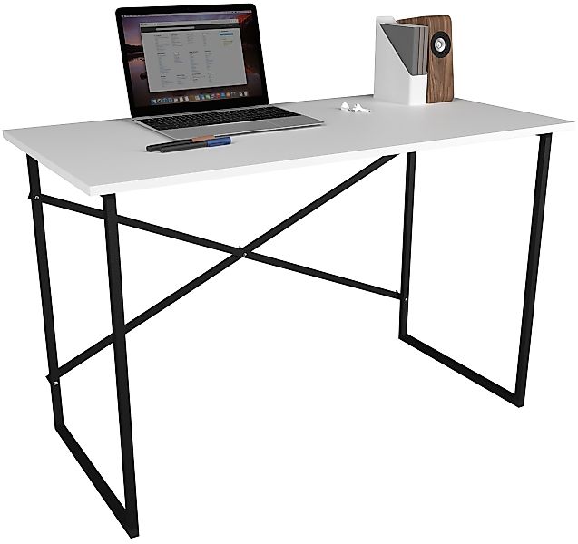 VCM Schreibtisch Industrie Styl Schreibtisch Computertisch günstig online kaufen