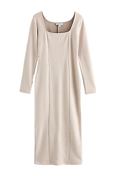 Next Midikleid Langärmeliges, weiches Midikleid (1-tlg) günstig online kaufen