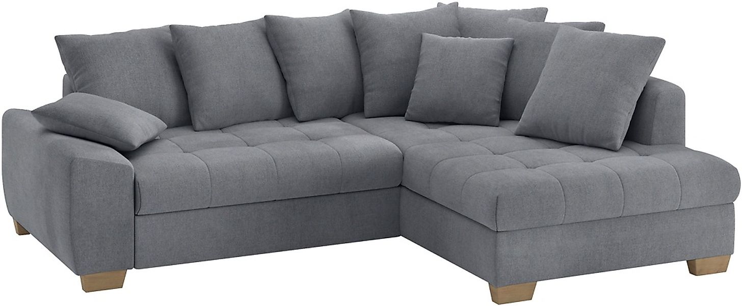 Mr. Couch Ecksofa "Nikita II, L-Form", Wahlweise mit Bettfunktion, Bettkast günstig online kaufen