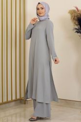 fashionshowcase Longtunika Damen Zweiteiler Set - günstig online kaufen