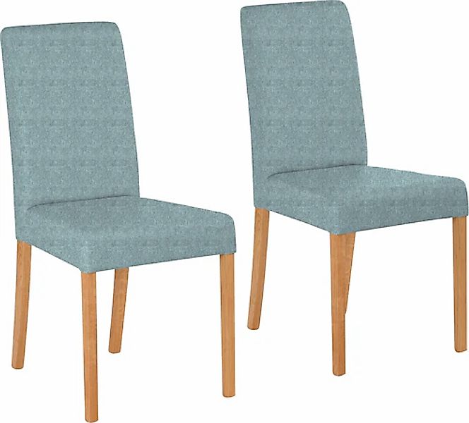 Home affaire 4-Fußstuhl »Bologna« (Set) 4 Stk.Gestell aus Massivholz günstig online kaufen