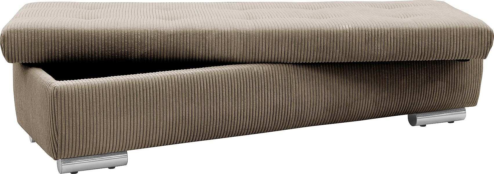 DOMO collection Hocker »Treviso XXL: B/T/H: 161/60/41 cm«, mit Stauraum, au günstig online kaufen