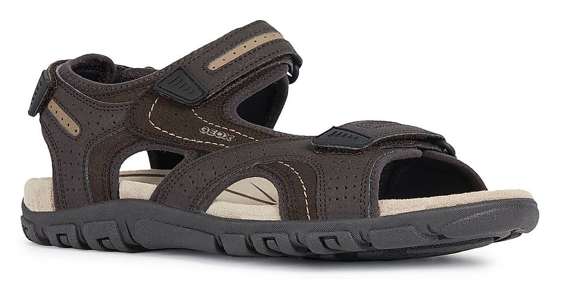 Geox Sandale "UOMO SANDAL STRADA", Sommerschuh, Klettschuh, Outdoorsandale, günstig online kaufen