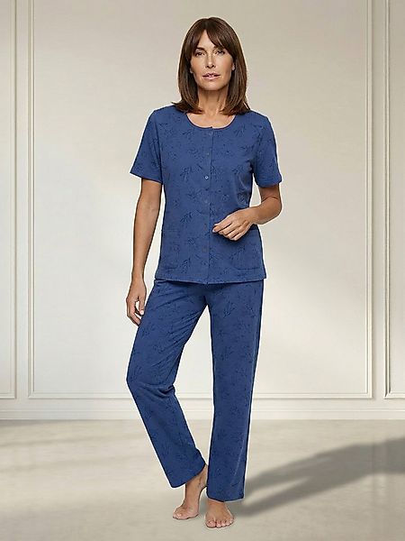 zeitlos Pyjama Pyjama Set Kurzarm - Floral günstig online kaufen
