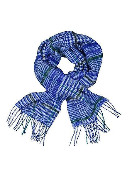 Engbers Strickschal Herren Schal kariert, Tannengruen günstig online kaufen