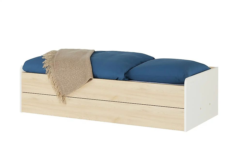 Stauraumbett  Grow Up ¦ holzfarben ¦ Maße (cm): B: 97 H: 54,5 Betten > Bett günstig online kaufen