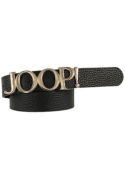 JOOP! Ledergürtel aus Rindnappaleder mit Logo-Pin-Schließe, Breite 2,5cm günstig online kaufen