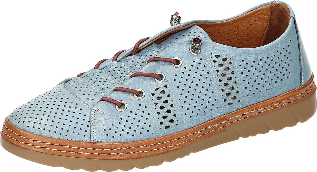 Manitu Slipper Schnürschuh aus echtem Leder günstig online kaufen