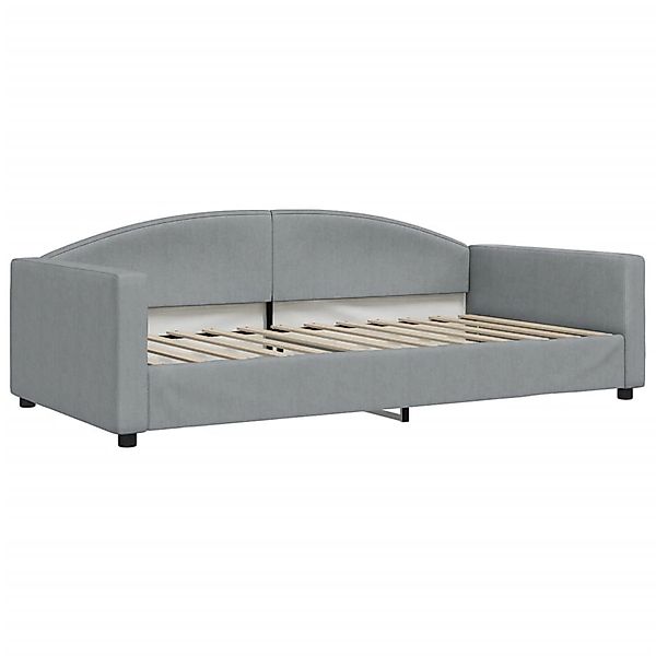 vidaXL Bett Tagesbett Hellgrau 100x200 cm günstig online kaufen