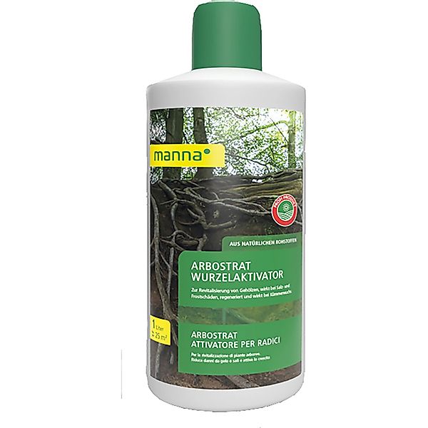 Hauert Gartenbau-Substrat Manna Arbostrat Wurzelaktivator Flüssigdünger günstig online kaufen
