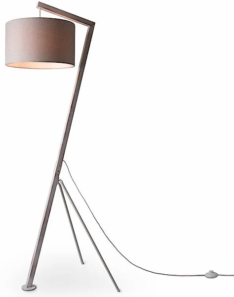 Paco Home Stehlampe »GALLOW«, 1 flammig, Leuchtmittel E27   ohne Leuchtmitt günstig online kaufen