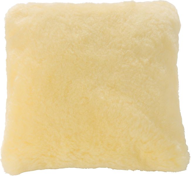 Kaiser Kopfkissen Kuschelkissen, Füllung: Farbe, Lammfell günstig online kaufen