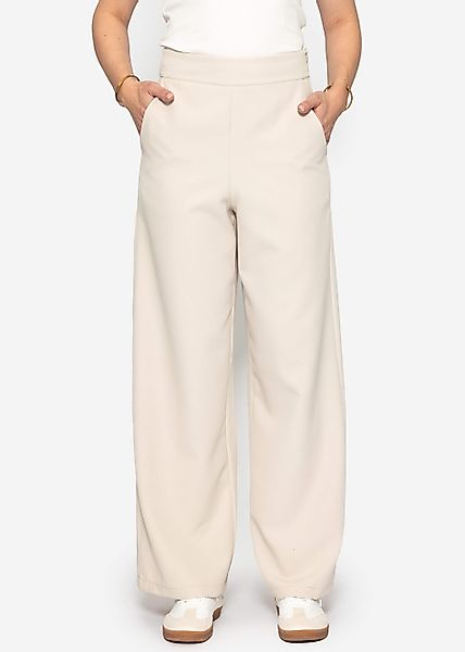 SASSYCLASSY Stoffhose Lässige High-Waist Stoffhose lang günstig online kaufen