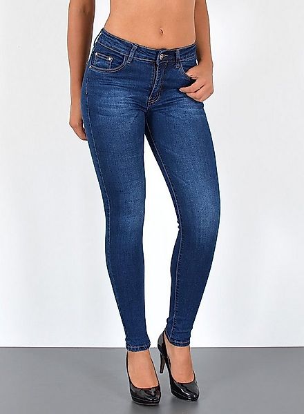 ESRA Skinny-fit-Jeans S800 Damen Jeanshose Skinny Leg High Waist Jeans Stre günstig online kaufen