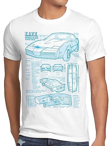 style3 T-Shirt K.I.T.T. trans am michael knight rider kitt hasselhoff fireb günstig online kaufen