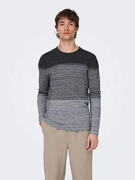 ONLY & SONS Strickpullover Dünner Langarm Strickpullover Rundhals Basic Swe günstig online kaufen