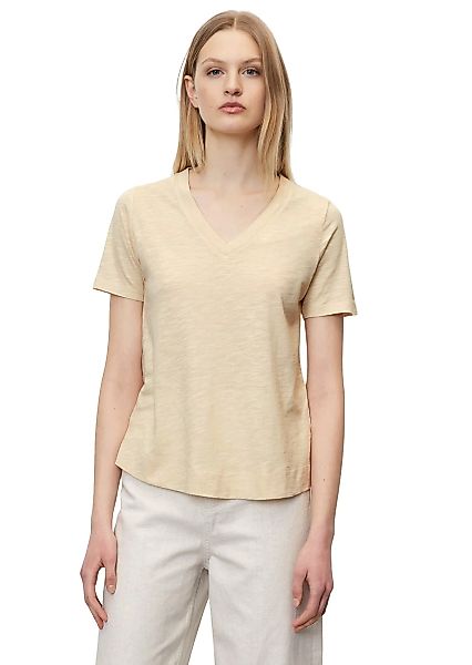 Marc OPolo T-Shirt "aus Baumwolle-Viskose-Mix" günstig online kaufen