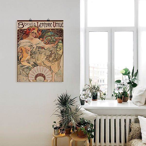 Artland Kunstdruck "Kalenderillustration für Lefèvre-Utile", Magazincover, günstig online kaufen