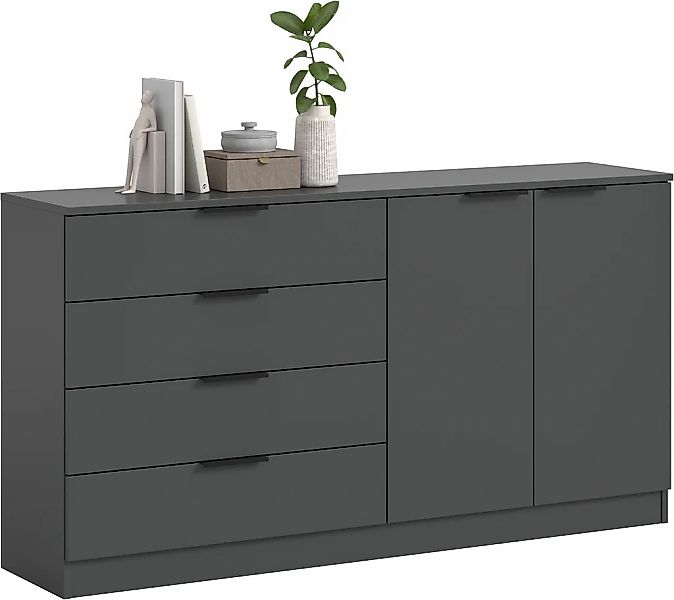 Home affaire Sideboard "SKARDE, Breite 148 cm, 4 Schubkästen, 2 Türen, viel günstig online kaufen
