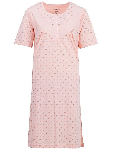 zeitlos Nachthemd Nachthemd Kurzarm - Rosi Schleife günstig online kaufen