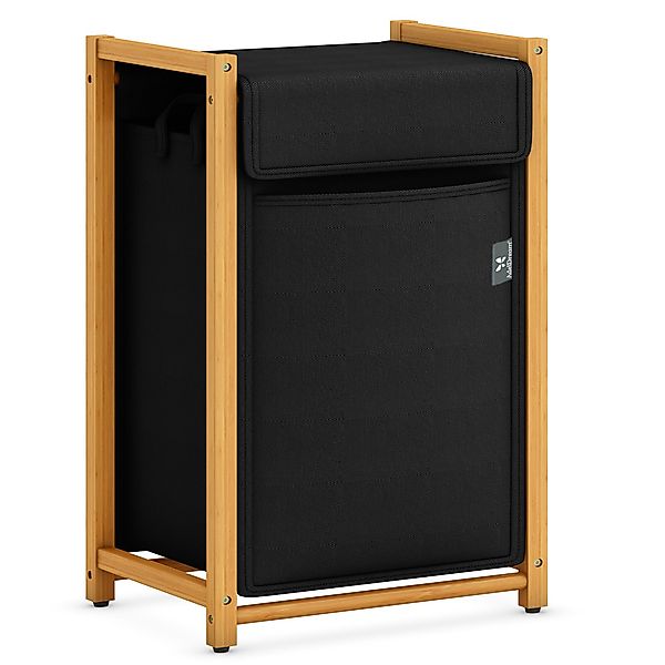AdelDream Ausziehwäschekorb AdelDream Bambus Wäschesammler günstig online kaufen
