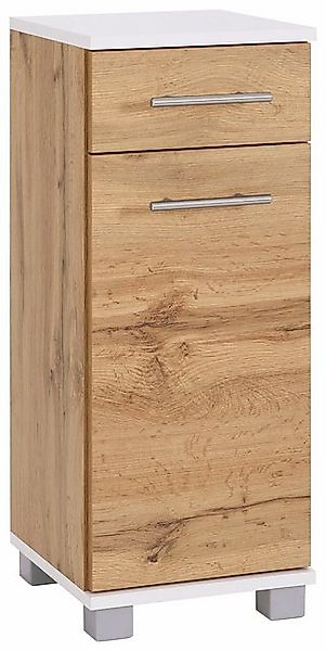 welltime Seitenschrank Emmi, Breite 30 cm Wechselbarer Türanschlag, Metallb günstig online kaufen