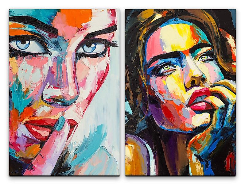 Sinus Art Leinwandbild 2 Bilder je günstig online kaufen