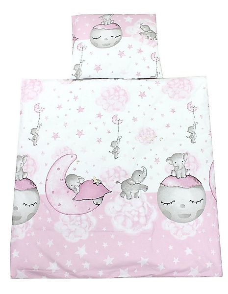 TupTam Babybettwäsche Baby Wiegenset 4-teilig Bettwäsche-Set: Bettdecke Bez günstig online kaufen