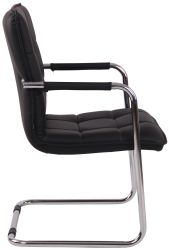 CLP Besucherstuhl Gandia, Freischwinger mit Kunstleder-Bezug günstig online kaufen