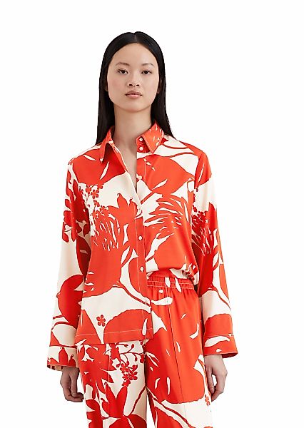 Marc O'Polo Satinbluse Weiche, seidige Oberfläche, günstig online kaufen