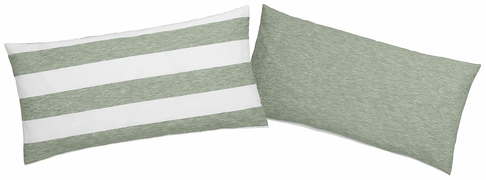 OTTO home Kissenhülle "Big Stripe" Streifen-Design in Melange-Optik günstig online kaufen