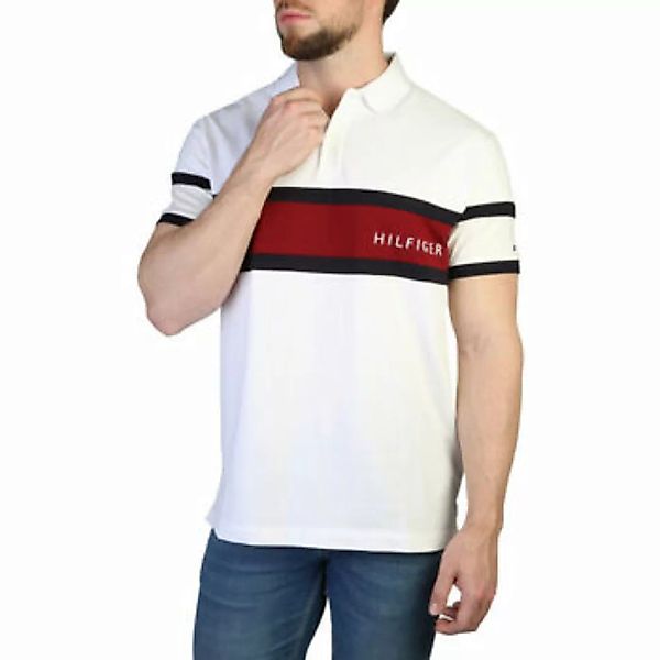Tommy Hilfiger  Poloshirt mw0mw30755 ybr white günstig online kaufen