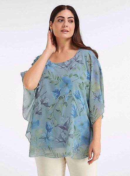 Sheego Klassische Bluse Tunika 3/4-Arm günstig online kaufen