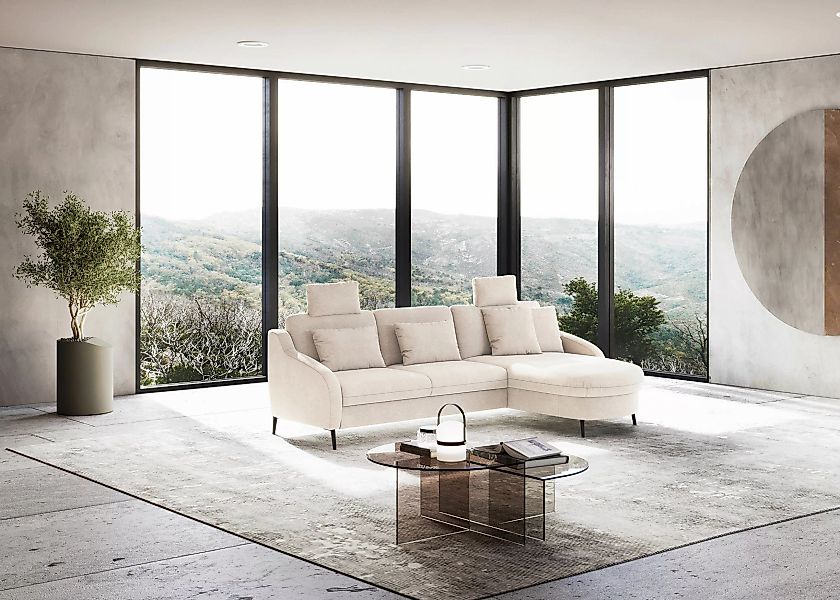 sit&more Ecksofa »Soul L-Form«, wahlweise mit Bettfunktion günstig online kaufen