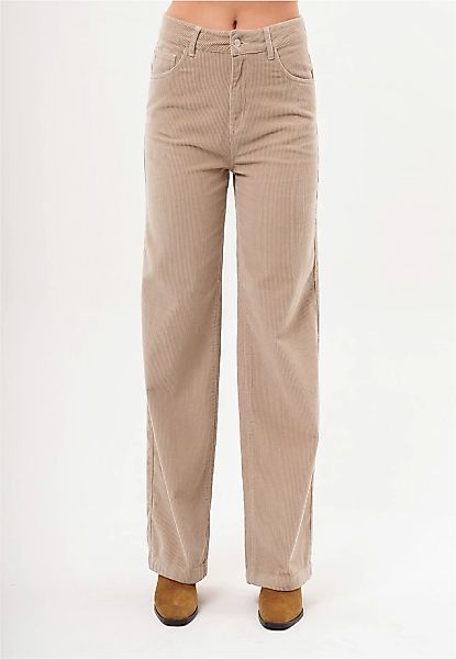 freshlions Cordhose (1-tlg) mit ausgestelltem Bein günstig online kaufen