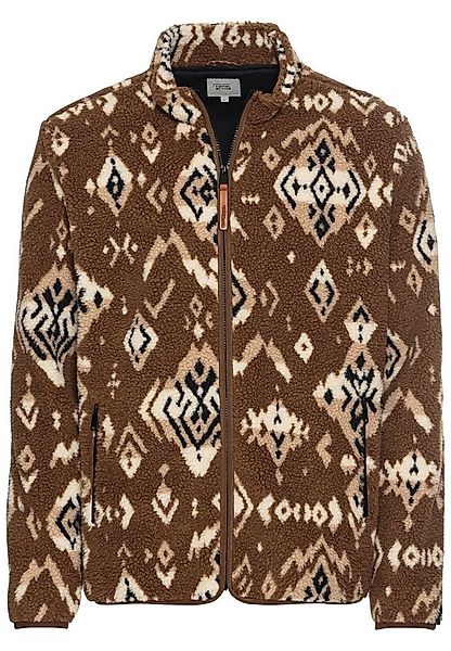 camel active Strickjacke Fleecejacke mit Stehkragen günstig online kaufen