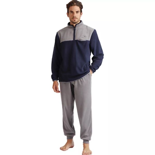 Admas  Pyjamas/ Nachthemden Mikrofleece-Pyjama Hausanzug Hose und Oberteil günstig online kaufen