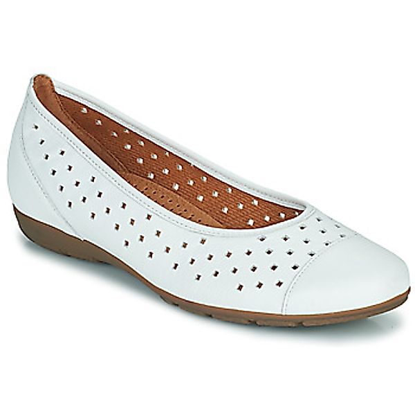 Gabor Ballerina, Slipper, Freizeitschuh, Halbschuh mit luftigem Lochmuster günstig online kaufen