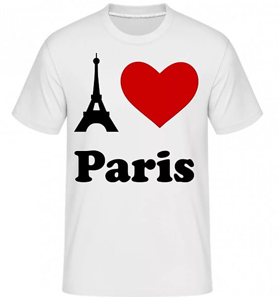 I Love Paris · Shirtinator Männer T-Shirt günstig online kaufen
