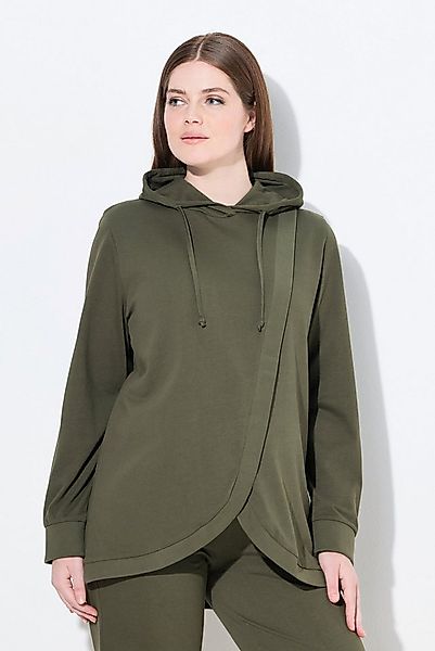 Ulla Popken Sweatshirt Bellieva Hoodie Still-Funktion Kapuze Schwangerschaf günstig online kaufen