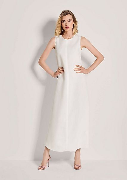 MADELEINE Maxikleid Viskosekleid mit Rundhals Basickleid mit Knöchellänge u günstig online kaufen