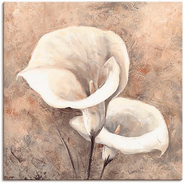 Artland Wandbild "Klassische Callas" Blumen 1 Stk. tlg. als Leinwandbild, W günstig online kaufen