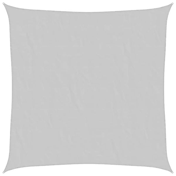 vidaXL Sonnensegel Hellgrau 7x7 m 100% Polyester Oxford 4000407 günstig online kaufen