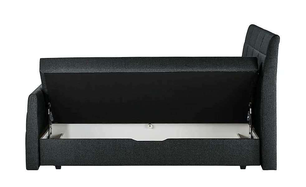 Boxspringbett mit Bettkasten und Topper Baron ¦ schwarz ¦ Maße (cm): B: 168 günstig online kaufen