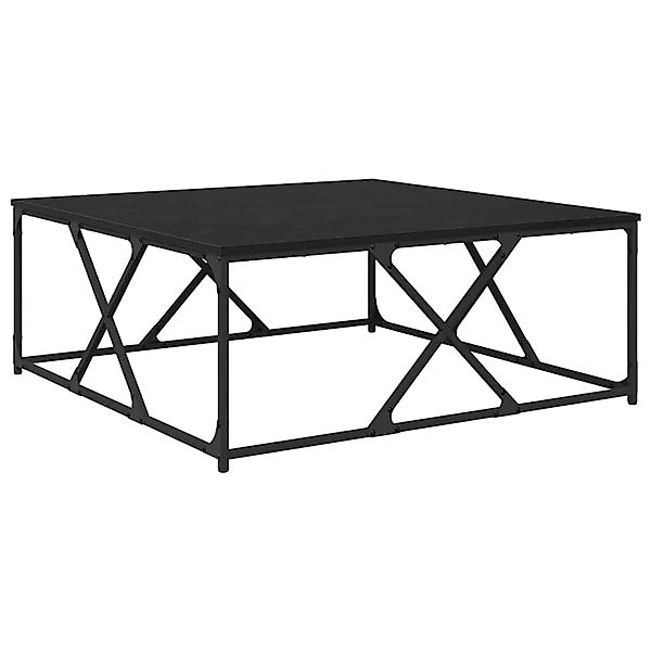 vidaXL Couchtisch Schwarz Eichen-Optik 100 x 100 x 40 cm Holzwerkstoff 8827 günstig online kaufen