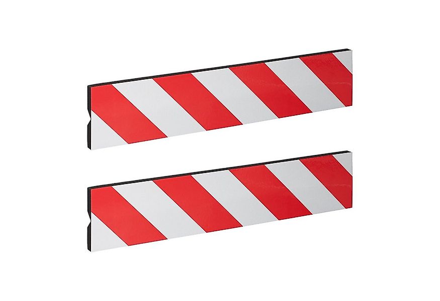 relaxdays Kantenleiste Garagen Wandschutz Ecke 2er Set, Gummi günstig online kaufen