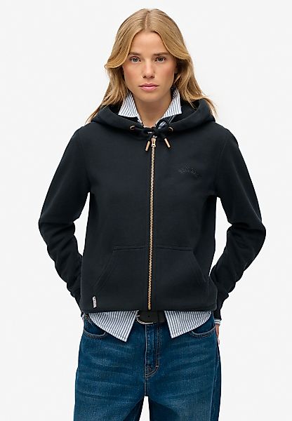Superdry Kapuzensweatjacke "Essential Logo Ziphood Hb" Mit Logostickerei günstig online kaufen